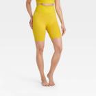 Women's Contour Flex Ultra High-rise Bike Shorts - All In Motion Antique Gold