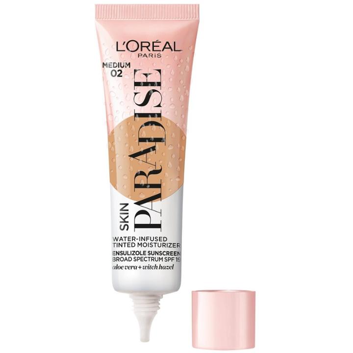 L'oreal Paris Skin Paradise Water Infused Tinted Moisturizer With Spf 19 - Medium