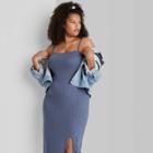 Women's Plus Size Sleeveless Knit Bodycon Dress - Wild Fable