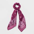 Multi Use Scarf Chiffon Twister - Wild Fable Burgundy, Red