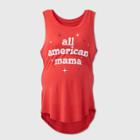 Maternity All American Mama Tank Top - Isabel Maternity By Ingrid & Isabel Red