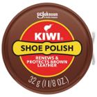 Kiwi Shoe Polish, Brown, 1.125 Oz