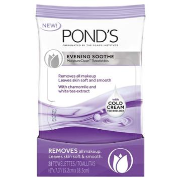 Pond's Wet Cleansing Towelettes Evening
