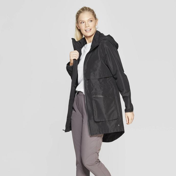 Mpg Sport Women's Woven Water Resistant Jacket Black