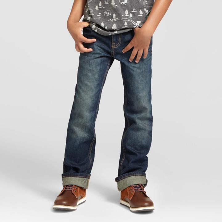 Boys' Bootcut Jeans - Cat & Jack Medium Wash