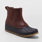 Women's Patricia Slide Duck Boots - Merona Cabernet Red