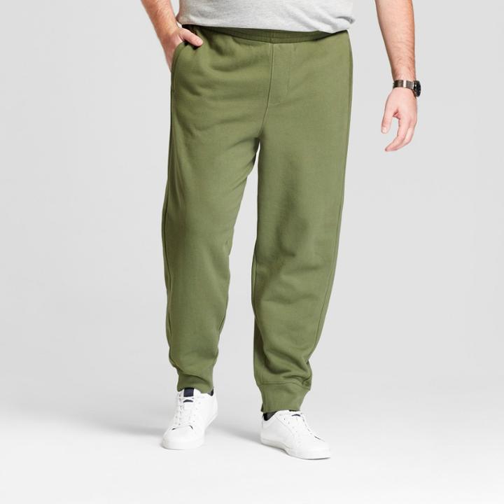 Men's Big & Tall Knit Jogger Pants - Goodfellow & Co Orchid