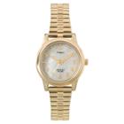 Women's Timex Expansion Band Watch - Gold/mother Of Pearl T2m827jt, Yellow