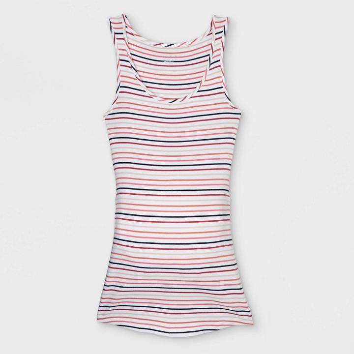 Maternity Striped Tank Top - Isabel Maternity By Ingrid & Isabel