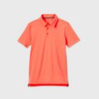 Boys' Solid Golf Polo Shirt - All In Motion Coral Red Xs, Boy's, Pink Red