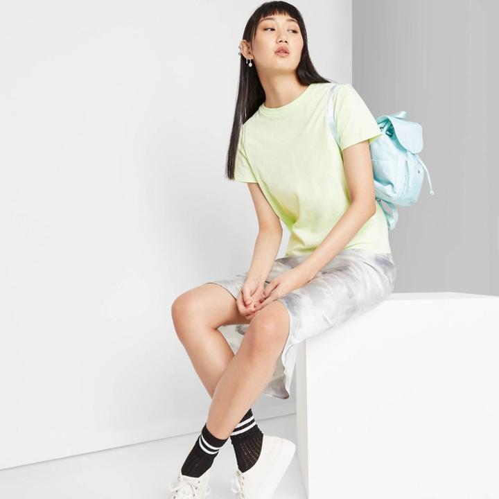 Women's Short Sleeve T-shirt - Wild Fable Green
