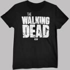 Men's The Walking Dead Short Sleeve Graphic T-shirt Black