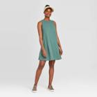 Women's Sleeveless Tank Dress - Universal Thread Green