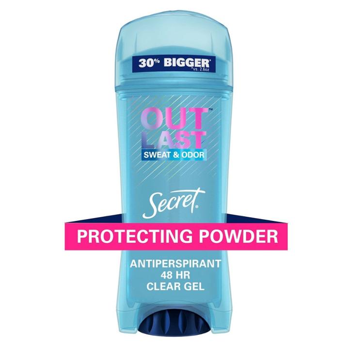 Secret Outlast Clear Gel Antiperspirant Deodorant For Women - Protecting Powder
