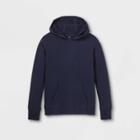 Boys' Fleece Hooded Sweatshirt - All In Motion Navy