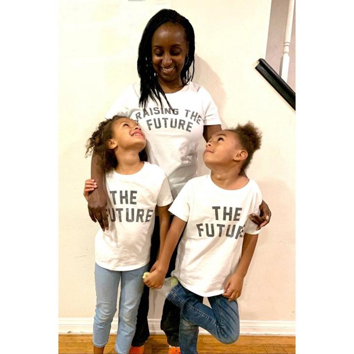 Grayson Threads Kids Kids' The Future Short Sleeve Graphic T-shirt - White