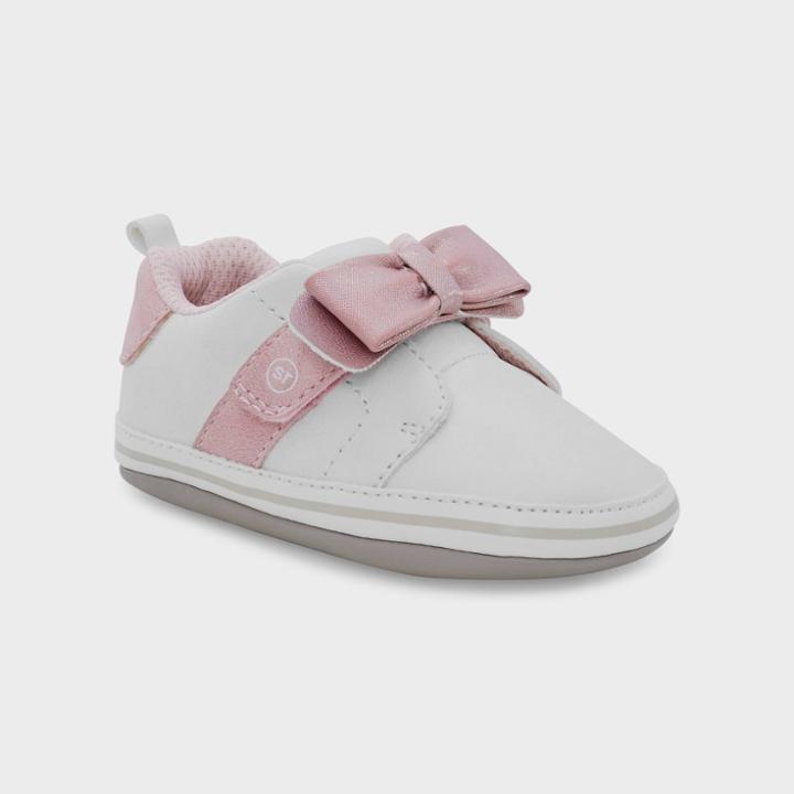Surprize By Stride Rite Baby Girls' Valentine Sneakers - White