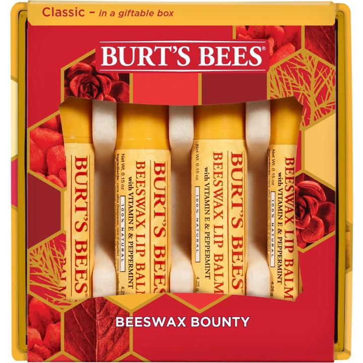 Burt's Bees Beeswax Bounty Classic Holiday Gift Set Skin Care Collection
