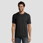 Hanes 1901 Men's Big & Tall Short Sleeve T-shirt - Black