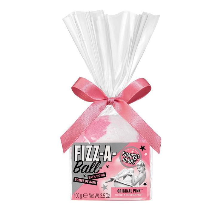 Target Soap & Glory Fizz-a-ball Bath Bomb Original Pink