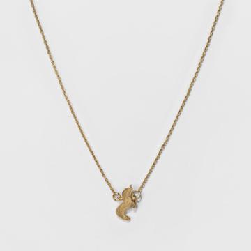 Get Gem By Gemelli Gold Unicorn Necklace - Bold Gold