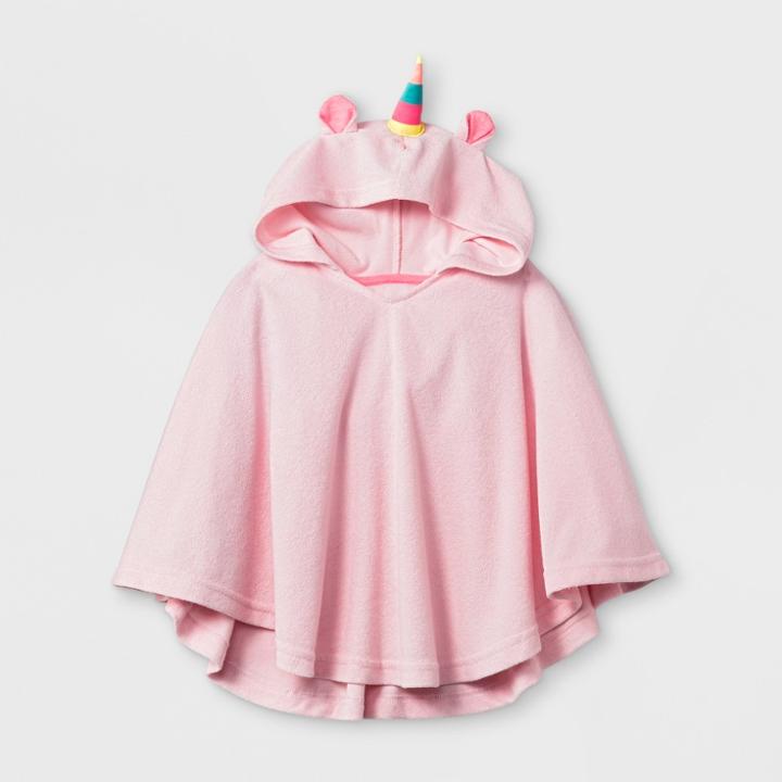 Toddler Girls' Unicorn Cover-up - Cat & Jack Pink