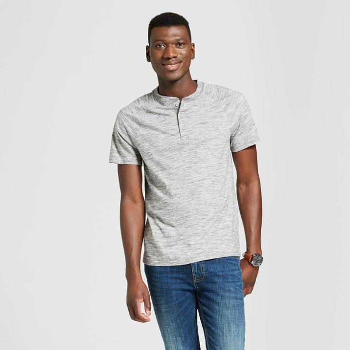 Men's Short Sleeve Henley Shirt - Goodfellow & Co Grays Harbor