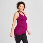Maternity Fit & Flare Tank Top - C9 Champion Grapevine Purple