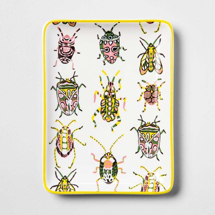 Rectangle Jewelry Storage Tray Love Bugs - Opalhouse , Adult Unisex,