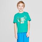 Boys' Short Sleeve St. Patrick's Day Graphic T-shirt - Cat & Jack Green