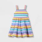 Toddler Girls' Tiered Striped Tank Dress - Cat & Jack