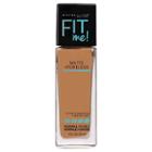 Maybelline Fit Me! Matte + Poreless Foundation - 332 Golden Caramel - 1 Fl Oz, Adult Unisex