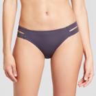 Women's Sun Coast Cheeky Strappy Bikini Bottom - Shade & Shore Purple