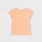 Girls' Boxy Pocket T-shirt - Cat & Jack Orange