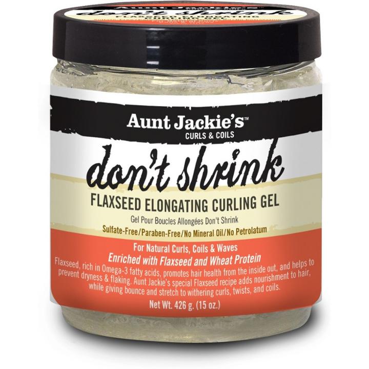 Aunt Jackie's Don't Shrink Elongating Flaxseed Gel