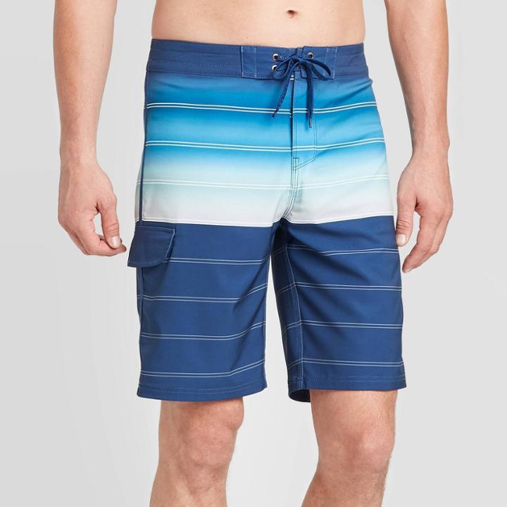 Men's 10 Rise Up Lights Board Shorts - Goodfellow & Co Blue