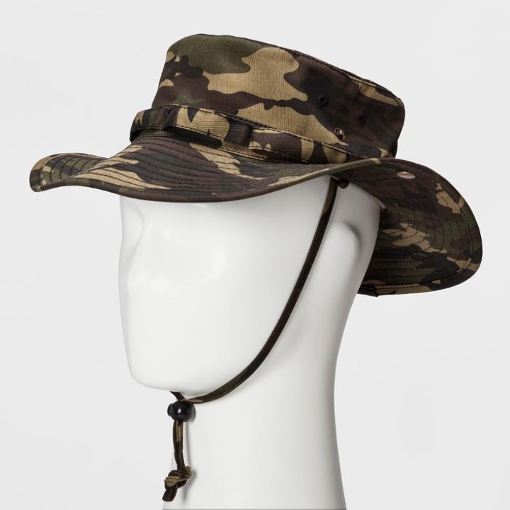 Men's Boonie Bucket Hats - Goodfellow & Co. Green