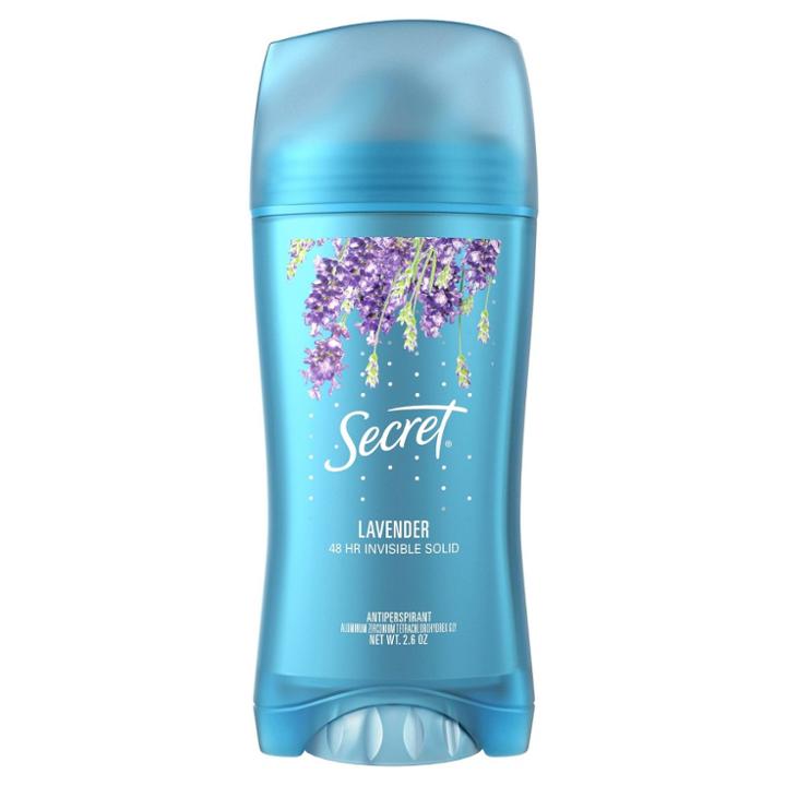 Secret Fresh Antiperspirant Invisible Solid Luxe Lavender