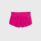 Women's High-waisted Laser Cut Shorts 2 - Joylab Bright Pink