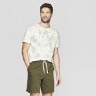 Men's Regular Fit Short Sleeve Novelty Crew T-shirt - Goodfellow & Co Nestle Green