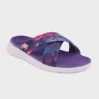 Girls' Malvina Crossband Slide Sandals - C9 Champion Purple