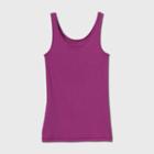 Women's Slim Fit Any Day Tank Top - A New Day Violet