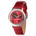 Women's Red Balloon Stainless Steel Watch - Red
