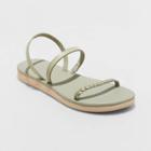 Women's Tommie Triple Strap Sandals - Universal Thread Green