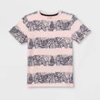 Boys' Printed Short Sleeve T-shirt - Cat & Jack Pink