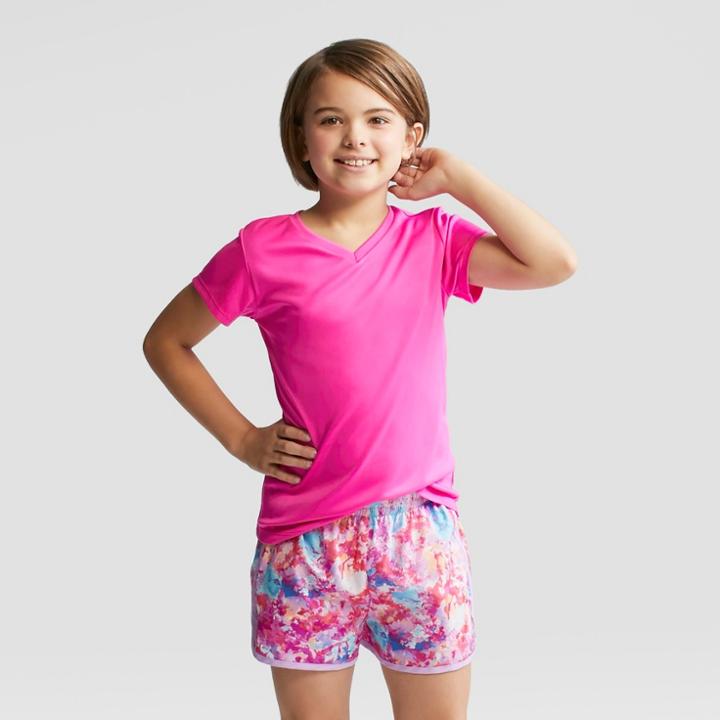 Girls' Tech T-shirt - C9 Champion Fuchsia Pink