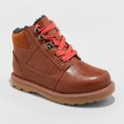 Boys' Prescot Moc Toe Sherpa Casual Fashion Boots - Cat & Jack Brown