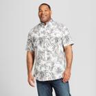 Men's Tall Short Sleeve Button-down Shirt - Goodfellow & Co Gray