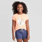 Petitegirls' Short Sleeve Butterfly T-shirt - Cat & Jack Orange