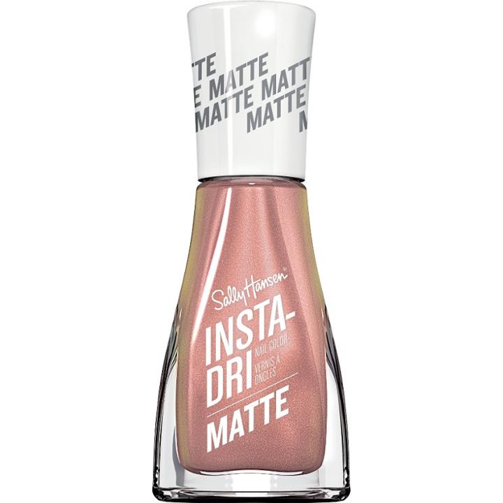 Sally Hansen Insta Dri Matte Metallics 017 Rose Flush